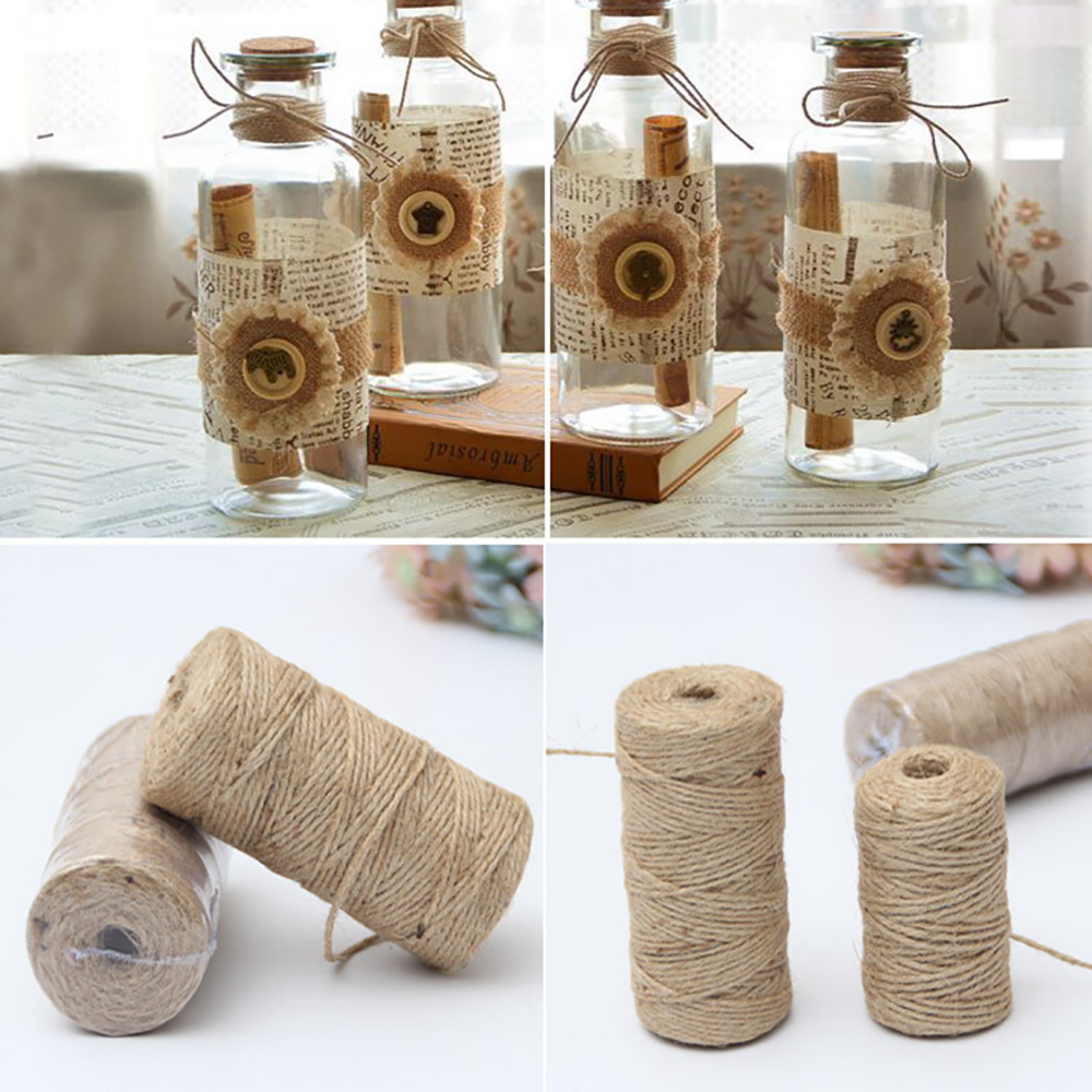 50/80/100Meters Natural Vintag - Vintage Sewing Textile のレビューと価格