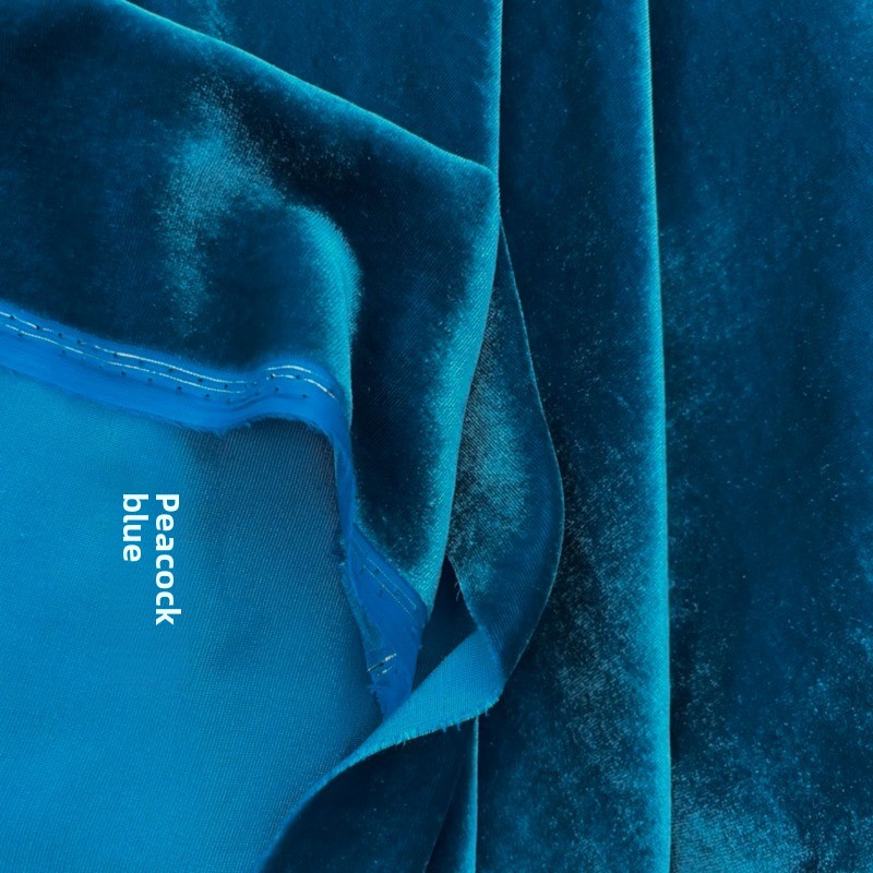 100% Mulberry Silk Burnt Out V - Sewing Velvet Fabric のレビューと価格