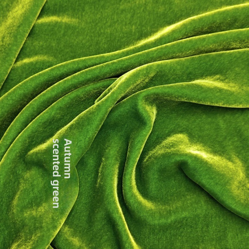 100% Mulberry Silk Burnt Out V - Sewing Velvet Fabric のレビューと価格