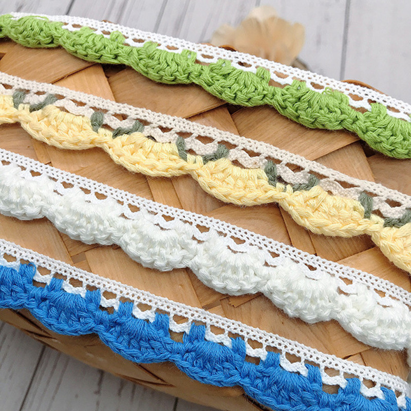 3yard Colorful Cotton Lace Gar - Sewing Technology のレビューと価格
