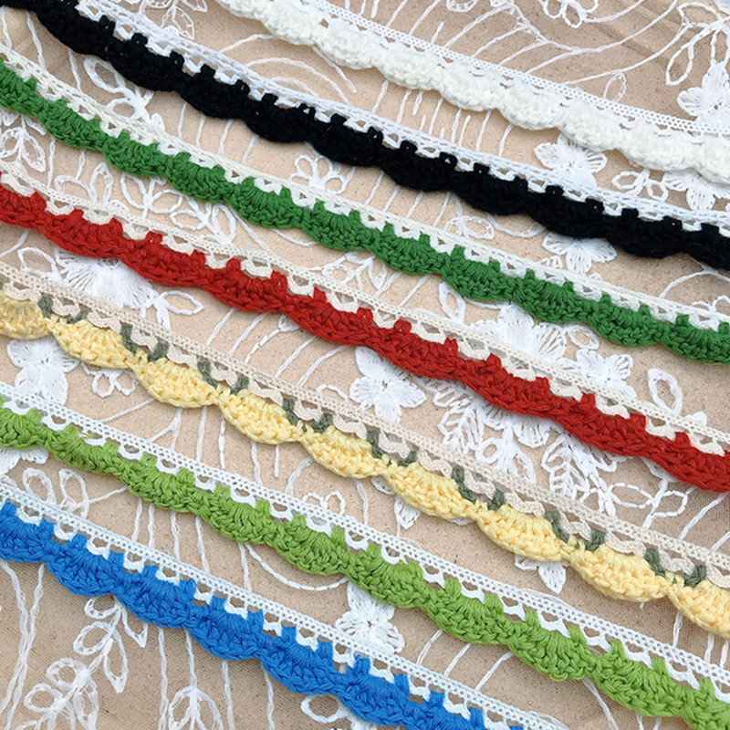 3yard Colorful Cotton Lace Gar - Sewing Technology のレビューと価格