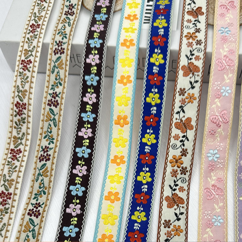 50 Yards 18-20mm Vintage Jacqu - Vintage Sewing Textile のレビューと価格