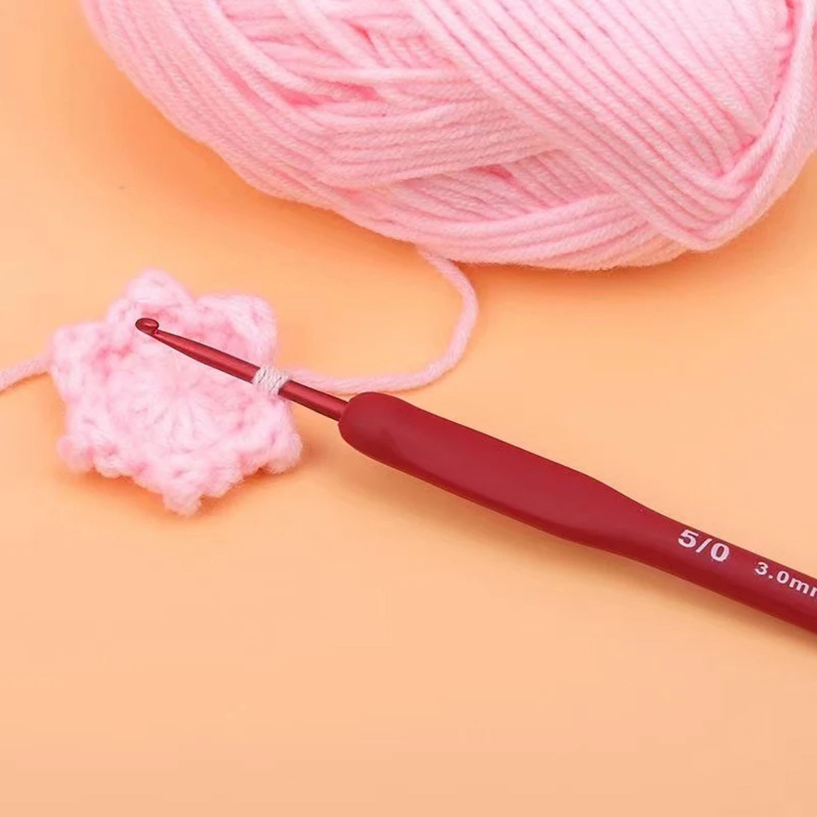 9/33pcs Red Crochet Hook set,  - Sewing Necessities のレビューと価格