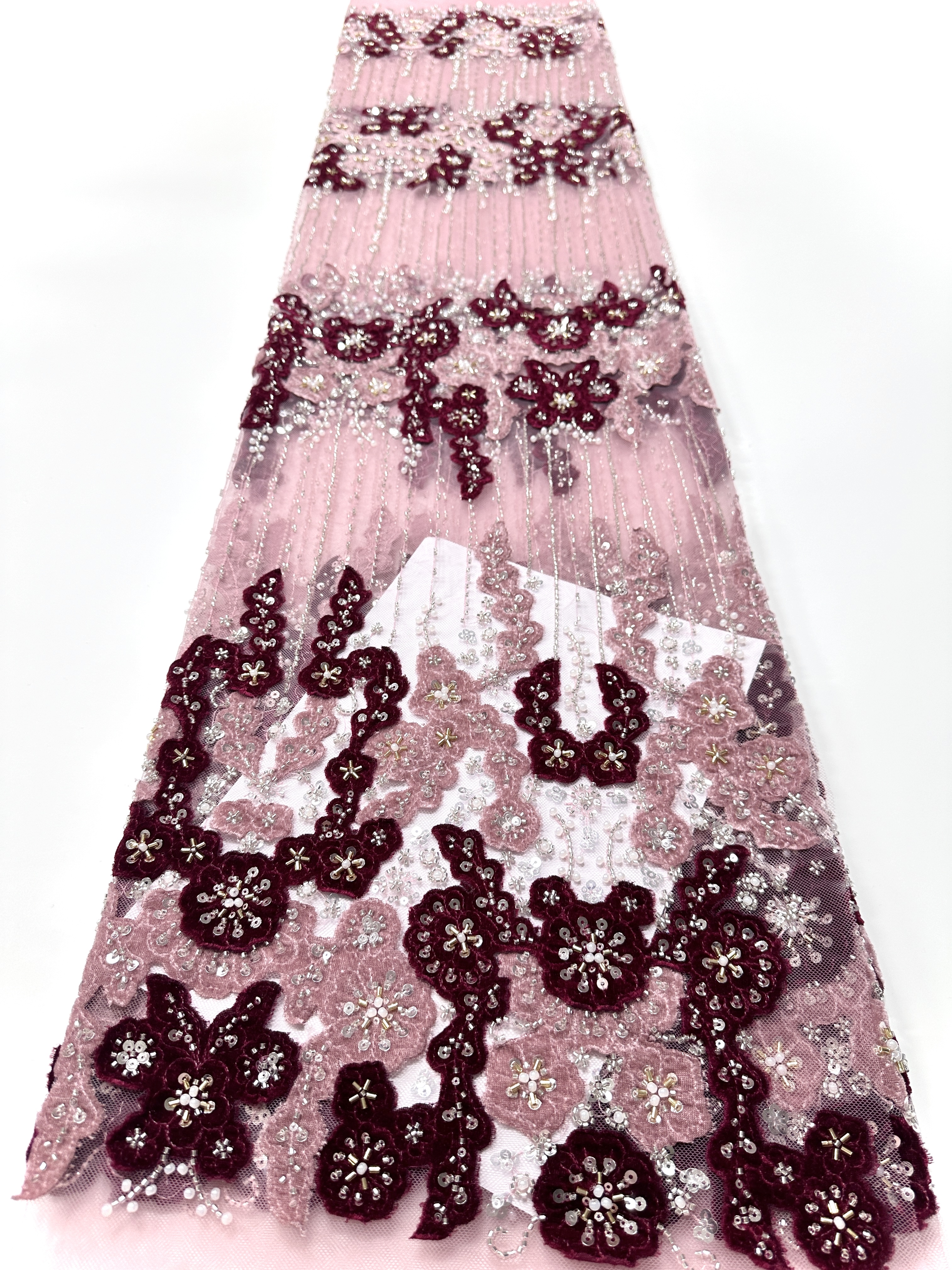 2025 New Design Luxury French  - Sewing Velvet Fabric のレビューと価格