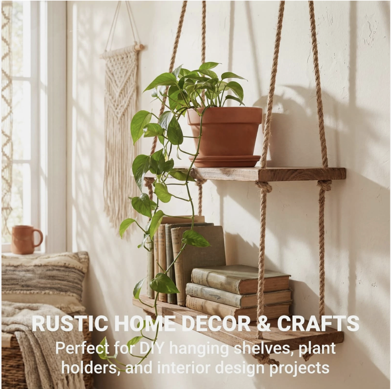 Natural Vintage Jute Rope Stri - Vintage Sewing Textile のレビューと価格