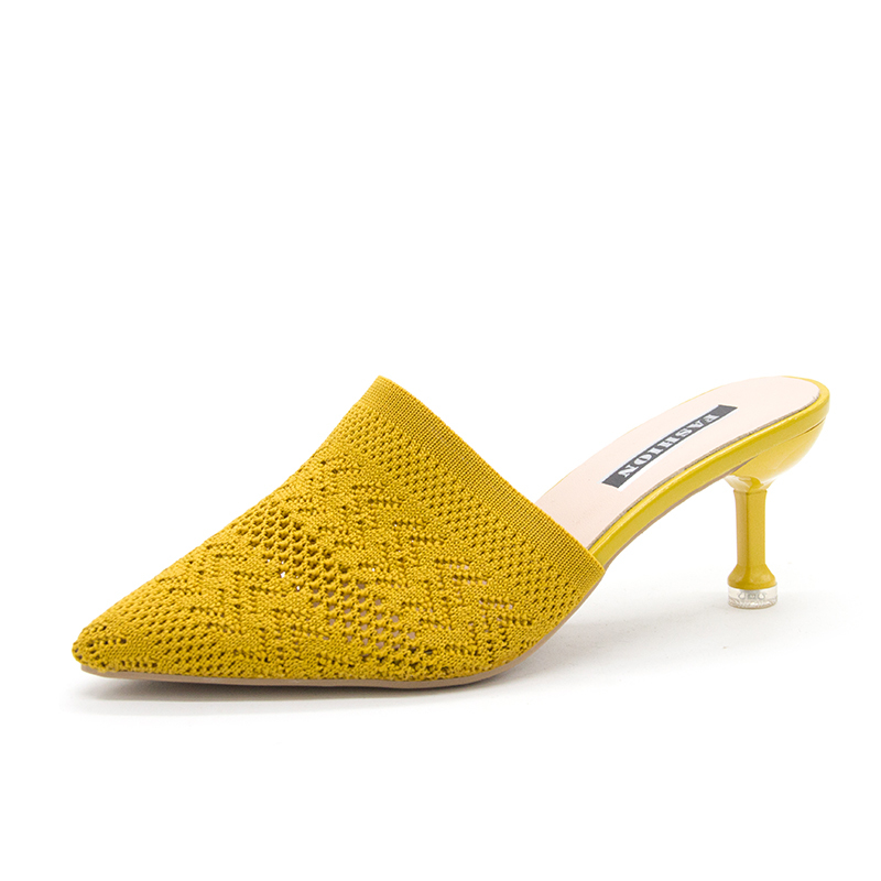 Summer Women Slippers Yellow B - Sewing Knit のレビューと価格