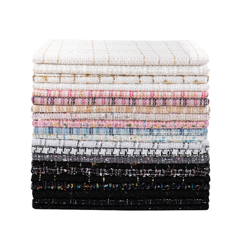 Women\'s Tweed Fabric Thickene - Sewing Tweed のレビューと価格