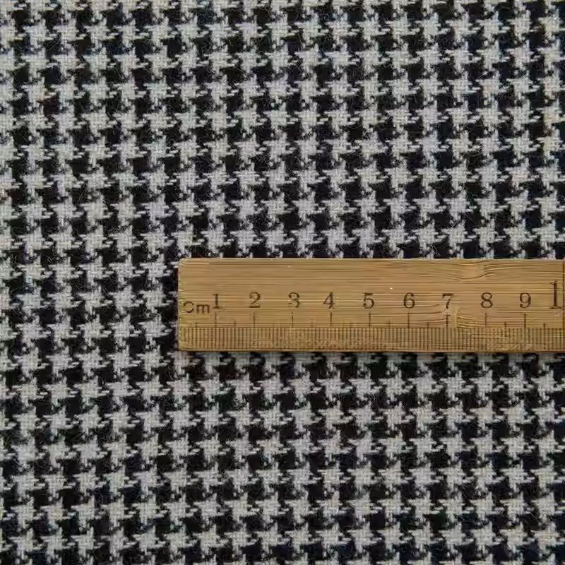 Light Coffee Small Houndstooth - Sewing Tweed のレビューと価格
