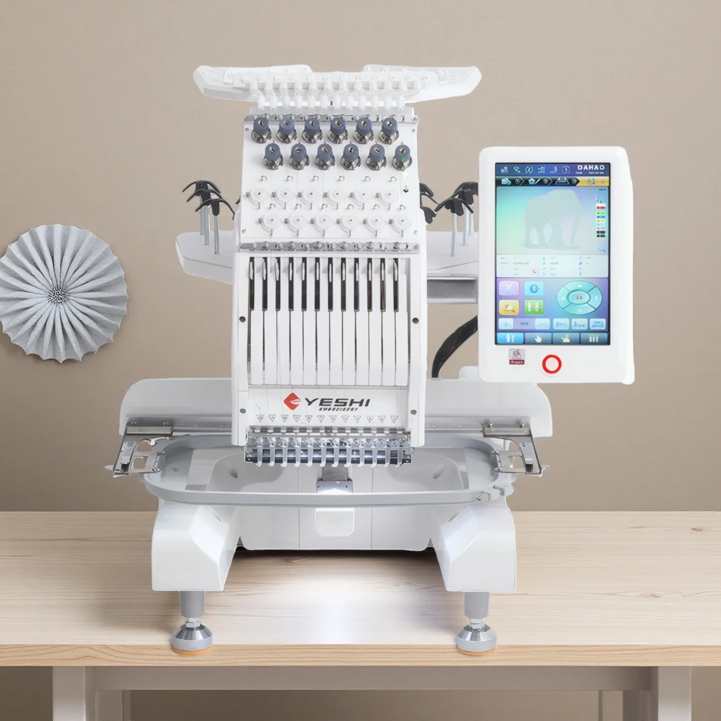 MINI-1201 Computerized Embroid - Sewing Machine For Textile のレビューと価格