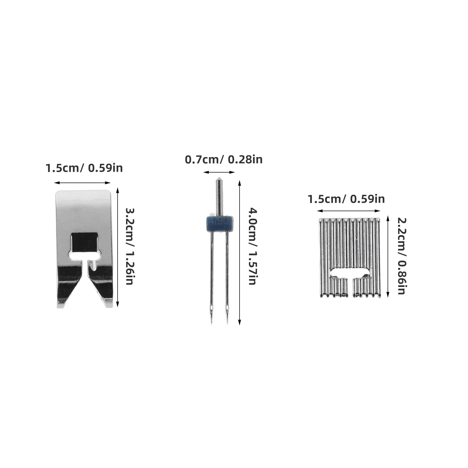 1Set Double Needle Sewing Mach - Twin Needle Stretch のレビューと価格