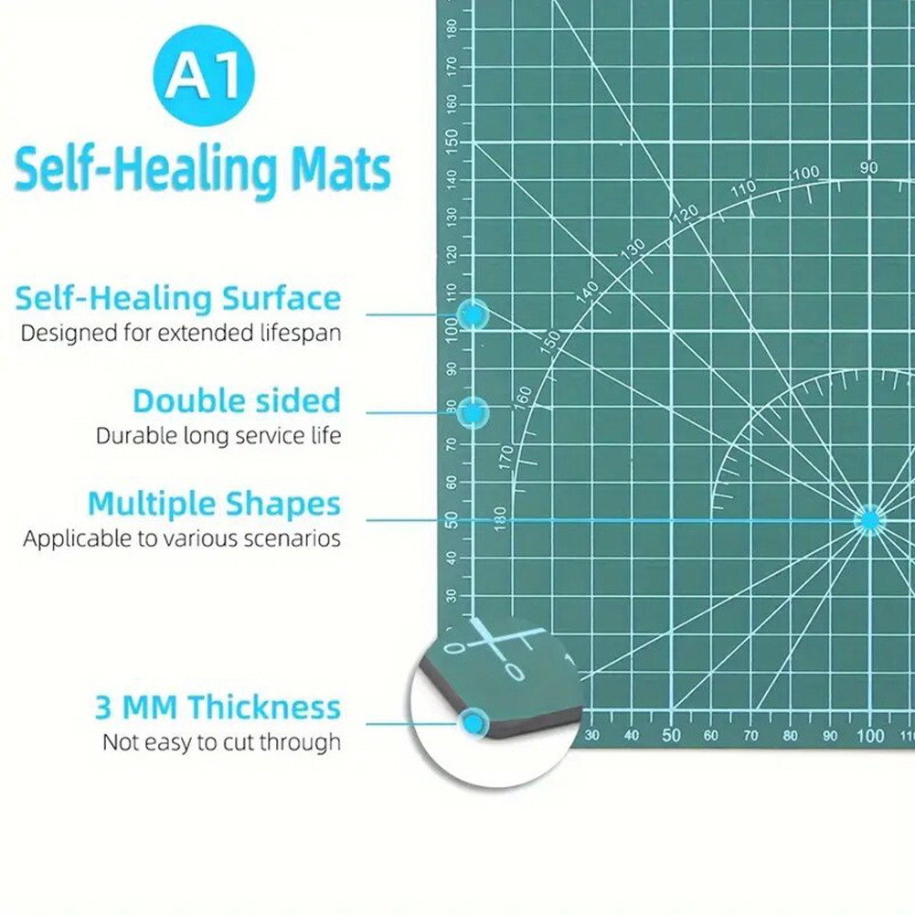 Self Healing Cutting Mat Gridd - Cutting Mat Self Heal のレビューと価格