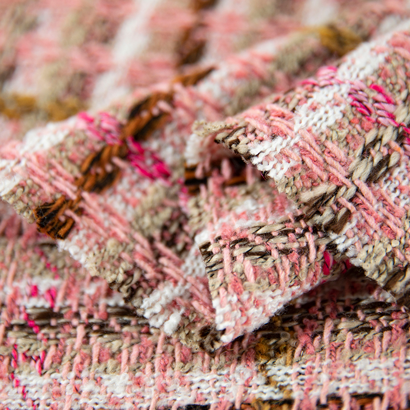 Plaid Tweed Fabric  By The Met - Sewing Tweed のレビューと価格