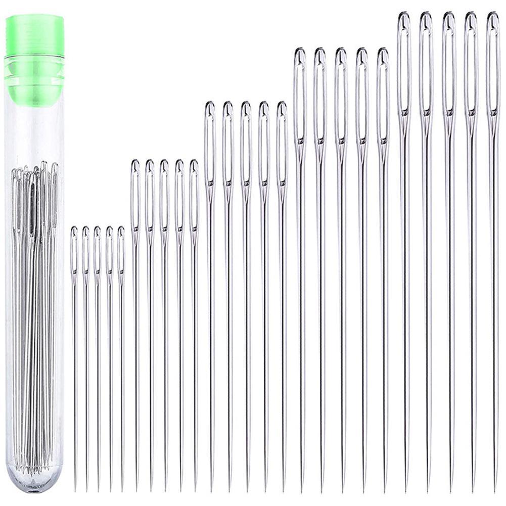 25 Pcs Large Eye Stitching Nee - Sewing Necessities のレビューと価格