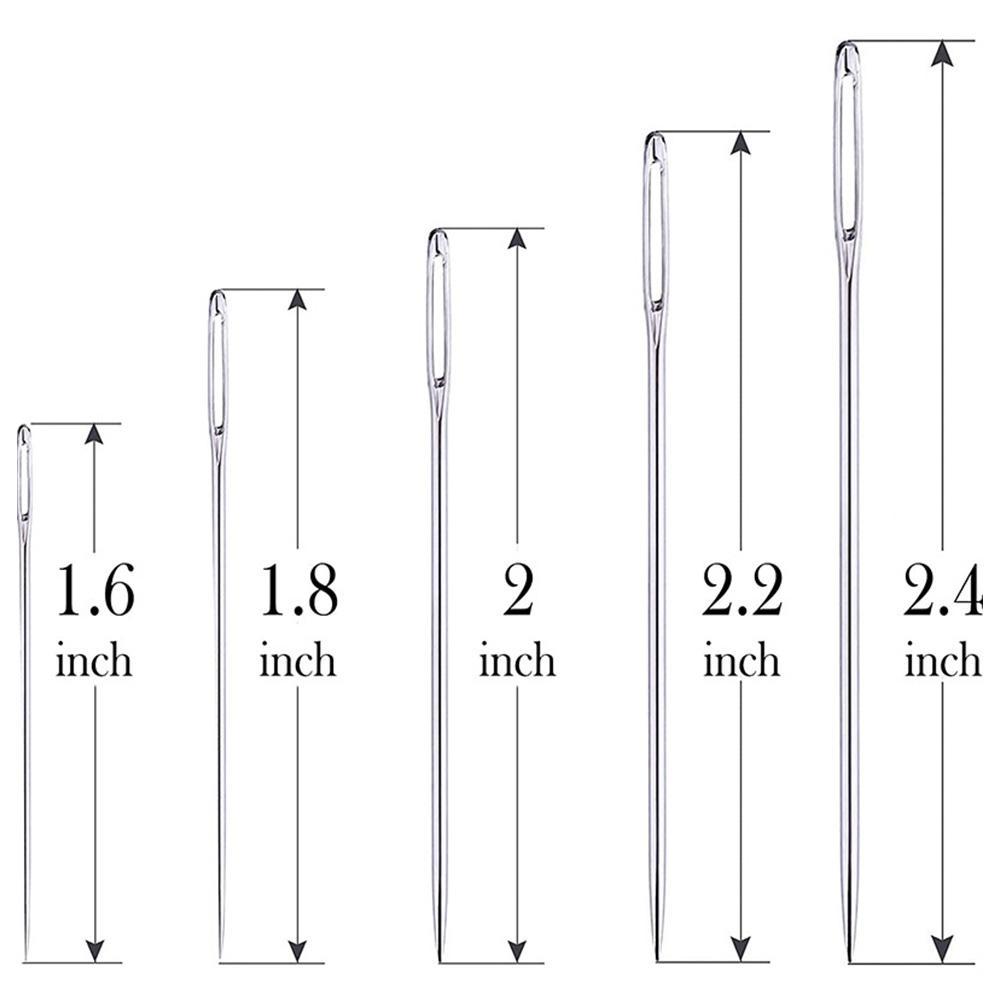 25 Pcs Large Eye Stitching Nee - Sewing Necessities のレビューと価格