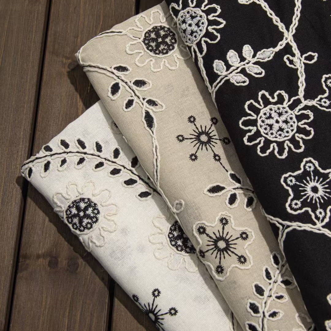 Vintage full-width embroidered - Vintage Sewing Textile のレビューと価格