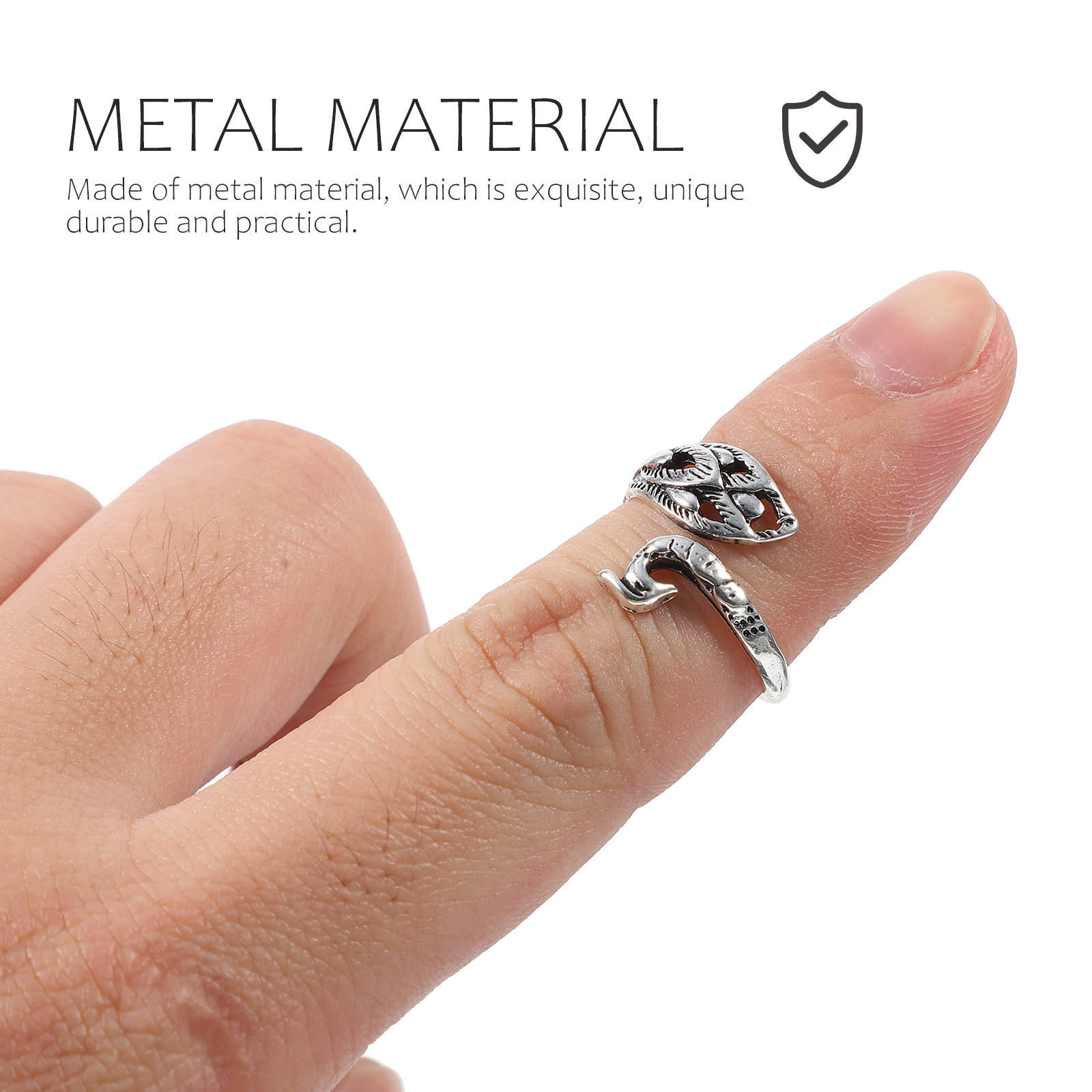 6Pcs Metal Knitting Loop Ring  - Sewing Knit のレビューと価格