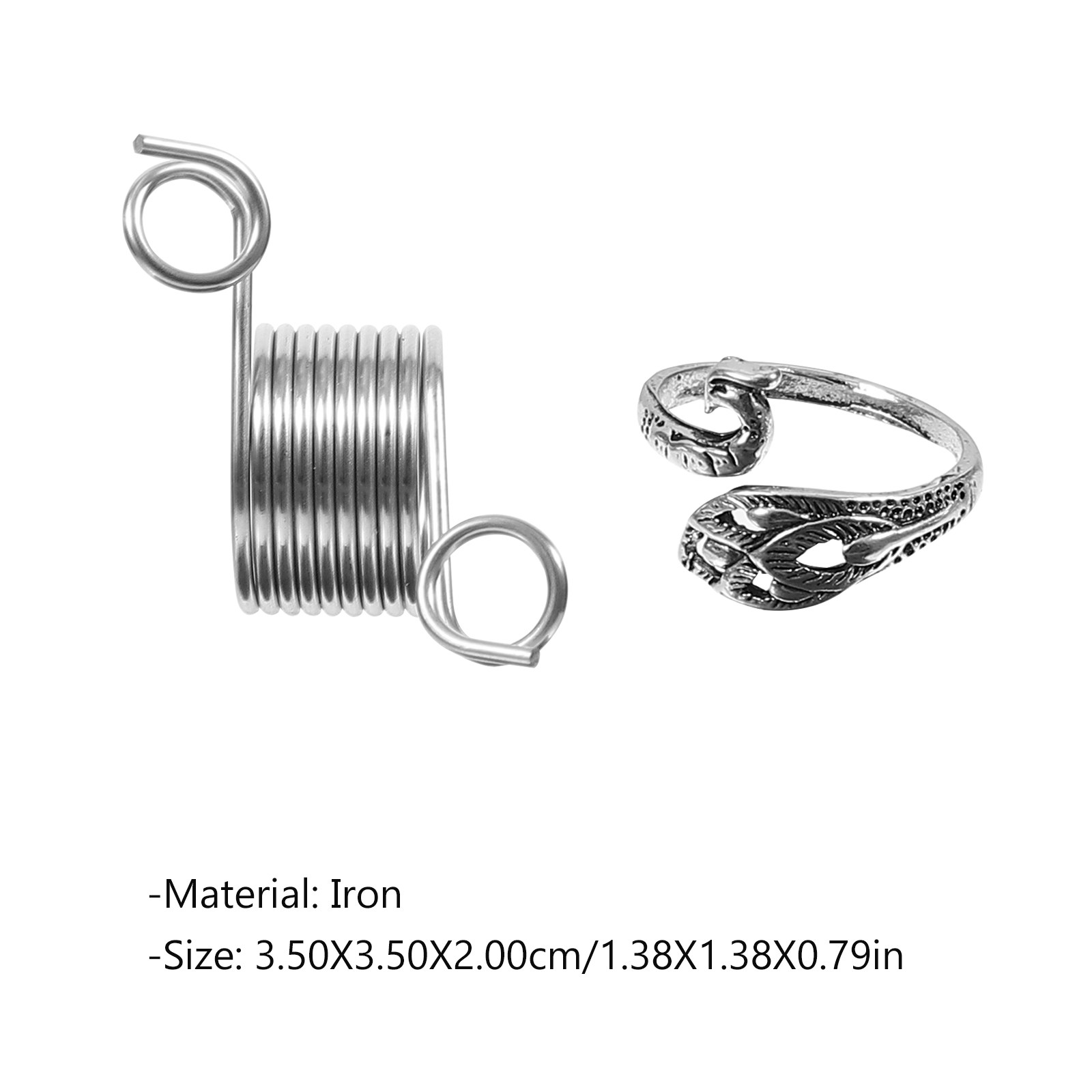 6Pcs Metal Knitting Loop Ring  - Sewing Knit のレビューと価格