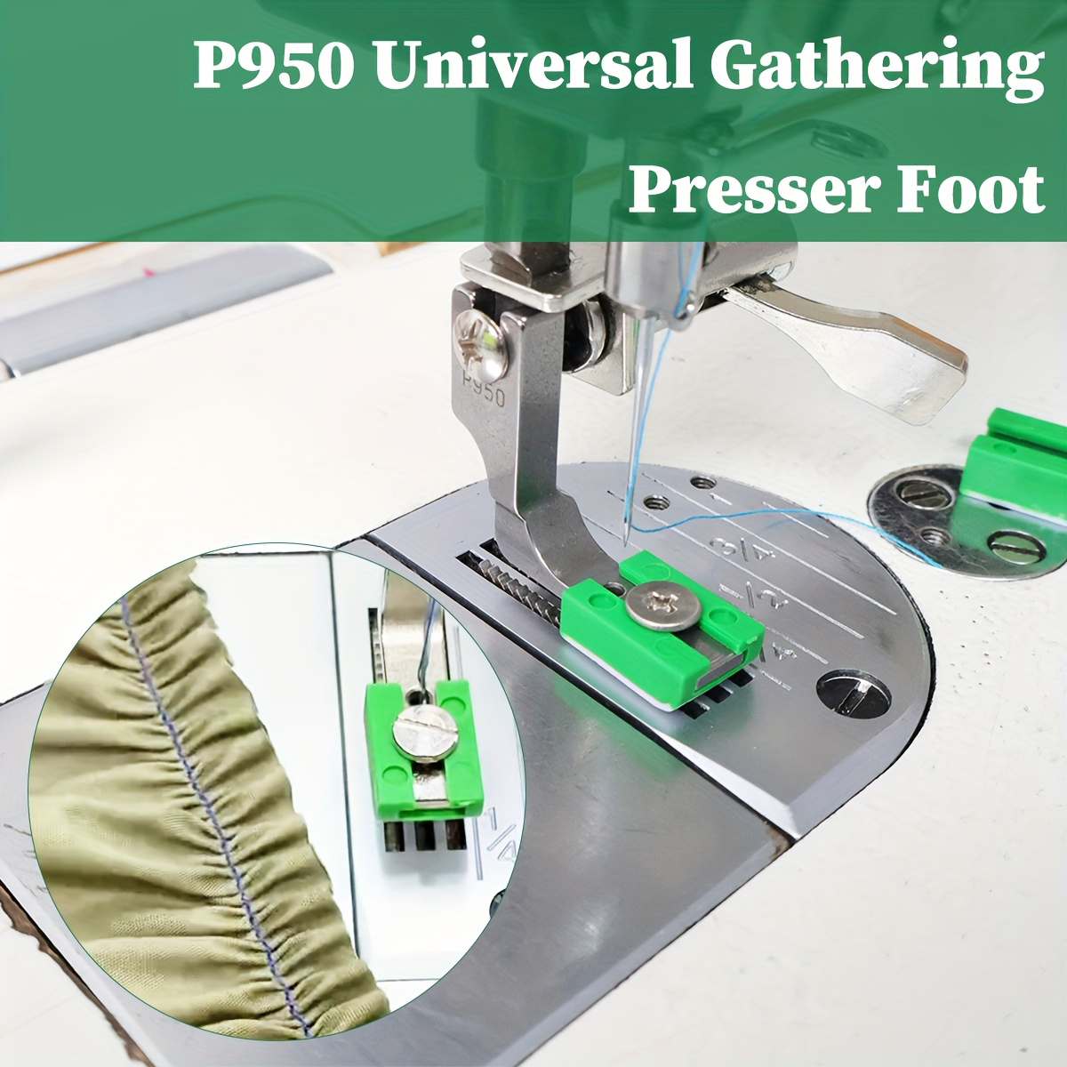 P950 Adjustable Ruffling Press - Textile Sewing Machine のレビューと価格